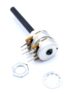 1,0M-0,2W DRAAIPOTMETER STEREO LOGARITMISCH AS=6MM ROHS-CONFORM