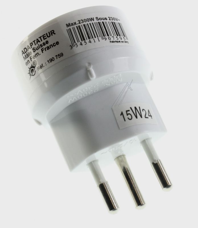 190759 ADAPTER BUCHSE FRANZÖSISCH/ STECKER SCHWEIZ