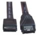 ESATA-KABEL,  I-VORM NAAR L-VORM-STEKER,  1,5M. -ROHS-CONFORM-