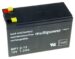 MP7,2-12 12V-7,2AH LOODGEL-ACCU MULITPOWER VDS,  151X65X102MM.