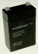6V-2800MAH MP2,8-6P 6,0V-2.8AH LOOD-GEL ACCU MULTIPOWER