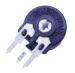 1,0K-PT10-0,15W TRIMMER STAAND 2,5X10MM. -PIHER-