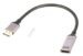 DP1.4-STEKKER NAAR HDMI2.1-AANSLUITING,  VERGULD,  8K 60HZ ALUMINIUMBEHUIZING 0,2M