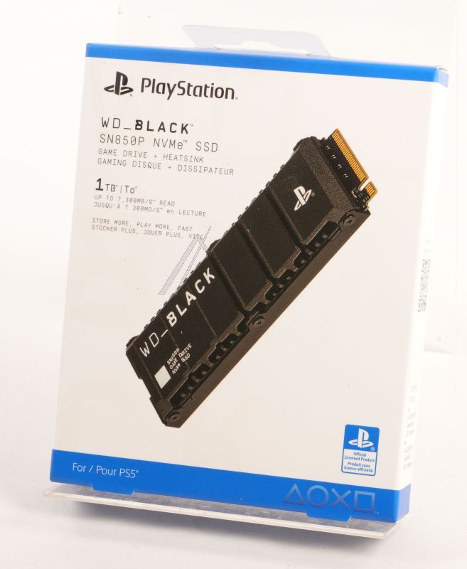 WDBBYV0010BNC-WRSN WD BLACK SN850P NVME SSD VOOR PS5 1TB