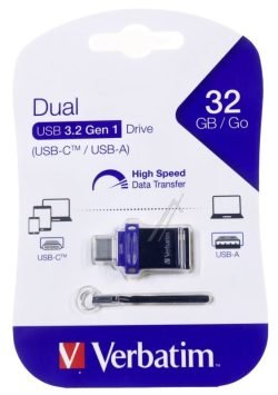 49966 STORE  N  GO DUAL DRIVE USB-A 3.0/USB-C 32GB