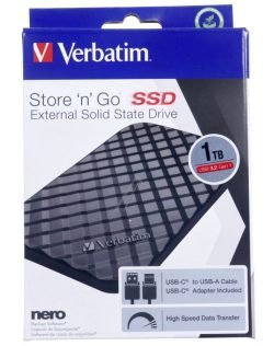 STORE ´N´ GO 53230 1TB 2,5"/USB-C SSD HARDDISK, BK