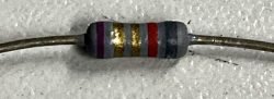 8,2R-0,33W VEILIGHEIDS-WEERSTAND 2,5X6,5MM.