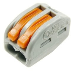 WAGO 222-412 2-ADER VERBINDINGSKLEM 0,08-4,0MM², PER STUK