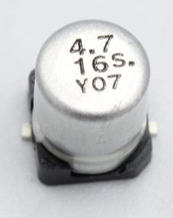 4,7UF-16V EEE-1CA4R7NR SMD-ELCO BIPOLAIR 85° 4X5,4MM
