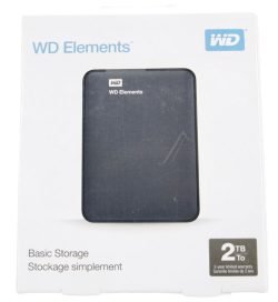 WD ELEMENTS PORTABLE WDBU6Y0020BBK-WESN 2TB 2,5"/USB3.0 HARDE SCHIJF