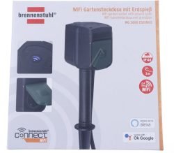 1154540600 WIFI GARTENSTECKDOSE MIT ERDSPIESS 2-FACH 3M KABEL