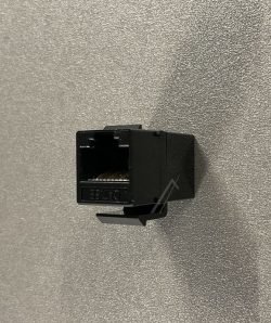 RJ-45 KEYSTONE CONNECTOR CAT. 5E UTP ZWART