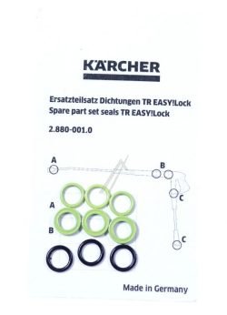 2.880-001.0 UNIVERSELLER DICHTUNGSSATZ (3X3) FÜR PROFESSIONELLES HOCHDRUCKZUBEHÖR MIT EASYLOCK-ANSCHLUSS