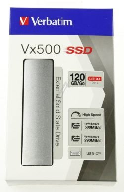VX500 47441 120GB, USB3.1 EXTERNE HARD DISK, G2