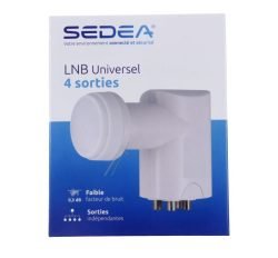 670114 LNB QUAD-SWITCH 4 UITGANGEN