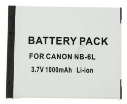 DIGCA37068 3,7V-1000MAH 3,7WH LI-ION DIG. CAMERA-ACCU VOOR CANON