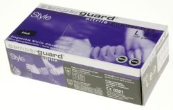 SEMPERGUARD NITRIL STYLE WEGWERPHANDSCHOENEN, MAAT L, 100 STUKS