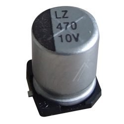 470UF-10V SMD-ELCO RAD. 105°, 10X7,7MM. -ROHS-CONFORM- LOW-IMPEDANCE