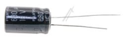 680UF-16V EEUFR1C681L ELCO RADIAAL 105° 8X16MM. RM=3,5MM. -ROHS-