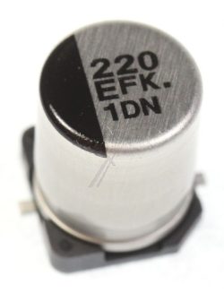 220UF-25V EEEFK1E221AP SMD-ELCO PAN 105° 8X10,2MM