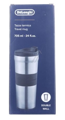 DLSC083 AS00006840 DUBBELWANDIGE ROESTVRIJSTALEN TRAVEL MUG, 705 ML