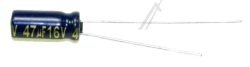 47UF-16V EEUFC1C470 ELCO RADIAAL 105° LOW IMP. 5X11MM. RM=2,0MM. -ROHS-