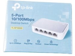 TL-SF1005D TP-LINK NET SWITCH 10/100, 5 PORTS, DESKTOP, INCL. NETADAPTER