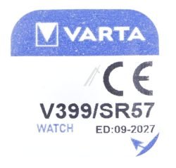 SR57 V399 1,55V-42MAH SILBEROXID HIGH DRAIN KNOOPCEL VARTA 9,5X2,7MM