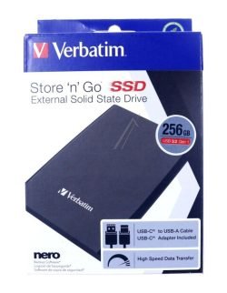 32180 256GB STORE  N  GO SLIM PORTABLE SSD USB 3.2 GEN 1/USB-C FESTPLATTE SCHWARZ