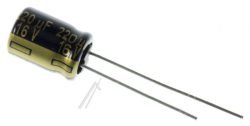 220UF-16V EEUFC1C221 ELCO RADIAAL 105° 8X11,5MM. RM=3,5MM. -ROHS-