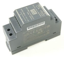 12V DC 2,0A 24W HDR-30-12 AC/DC DIN RAILVOEDING 230VAC / 12VDC-2,0A 24W.