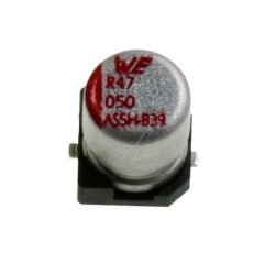 0,47UF-50V 865230640004 SMD-ELCO WE 105° 4X5,5MM