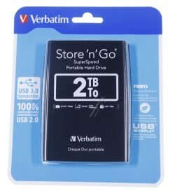 STORE´N´GO 53177 2TB 2,5"/USB3.0 HARDE SCHIJF, ZWART