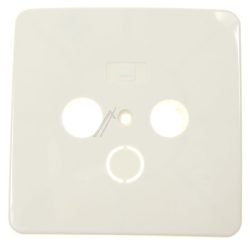 AD 23 WEISS 302060 AFDEKPLAAT ANTENNECONTACTDOOS AD 23 WIT