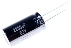 2200UF-63V ECA1JHG222 ELCO RADIAAL PAN 105° 18X35,5MM