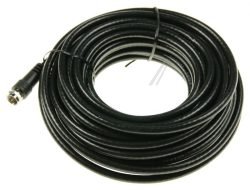 F-AANSLUITKABEL STEKER/STEKER CLASS:A, ZWART 10 MTR.