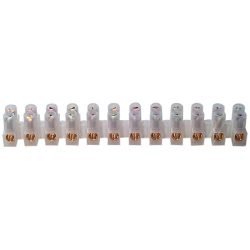 KROONSTEENSTRIP 4MM² TRANSPARANT, 12-POLIG