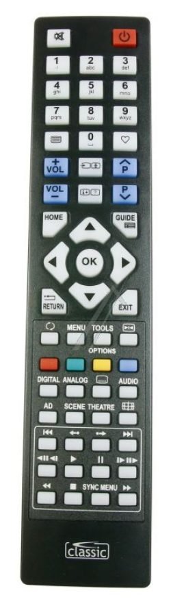 IRC87322 AFSTANDSBEDIENING CLASSIC TV LCD