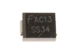 40V-3A SS34 DIODE, SCHOTTKY, 3A, SMD, DO-214 TYP:SS34