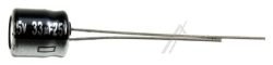 33UF-25V EEAGA1E330 ELCO RADIAAL 105° 6,3X7MM. RM=2,5MM. -ROHS-