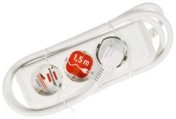 ECO-LINE 1158610015 TAFELCONTACTDOOS 16A 3-VOUDIG + SNOER 1,5MTR.