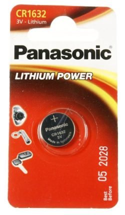 CR1632 CR-1632L/1BP 3V-140MA LITHIUM KNOOPCEL, 1 OP BLISTER