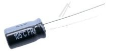 100UF-25V EEUFR1E101 ELCO RADIAAL 105° 6,3X11,2MM.