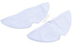 8.02.0129 2X ANTI-BACTERIËLE MOP-REINIGINGSDOEKEN GLOBAL-MOQ60 LICHT GRIJS