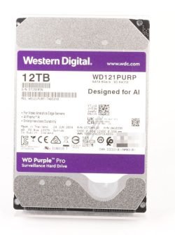 WD121PURP WD PURPLE PRO 12TB SATA 6GB/S HDD 8,89CM 3,5ZOLL INTERN 7200RPM 256MB CACHE 24X7 BULK