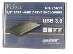 GD-25612 88884056 2,5" HARDESCHIJF BEHUIZING, USB3.0/SATAII, ZWART