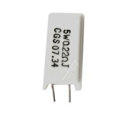 0,22R-5W DRAADWEERSTAND RADIAAL 26,5X14MM.