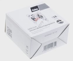 GAD 218 29440235 UNIVERSAL-DURCHGANGSDOSE,2-LOCH,18DB