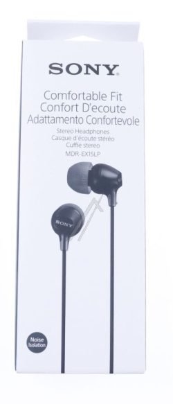 MDR-EX15LP MDREX15LPB.AE IN-EAR HOOFDTELEFOON ZWART