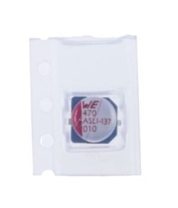 47UF-10V SMD-ELCO RAD. 105°, 5X5,8MM. -ROHS-CONFORM- LOW-IMPEDANCE